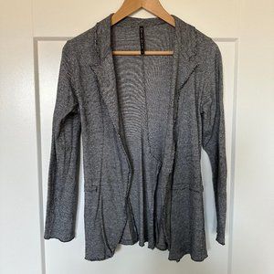 Manila Grace black and white cotton jacket - Size: 2/M